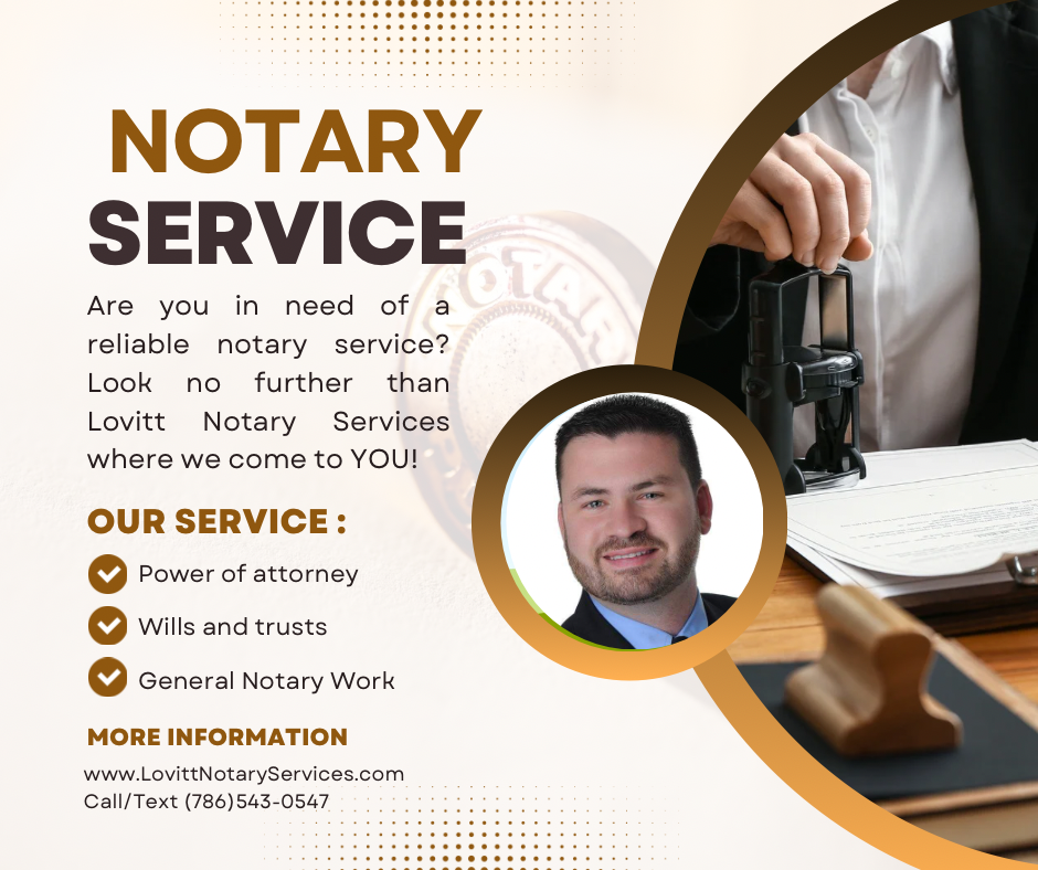 Lovitt Notary Services